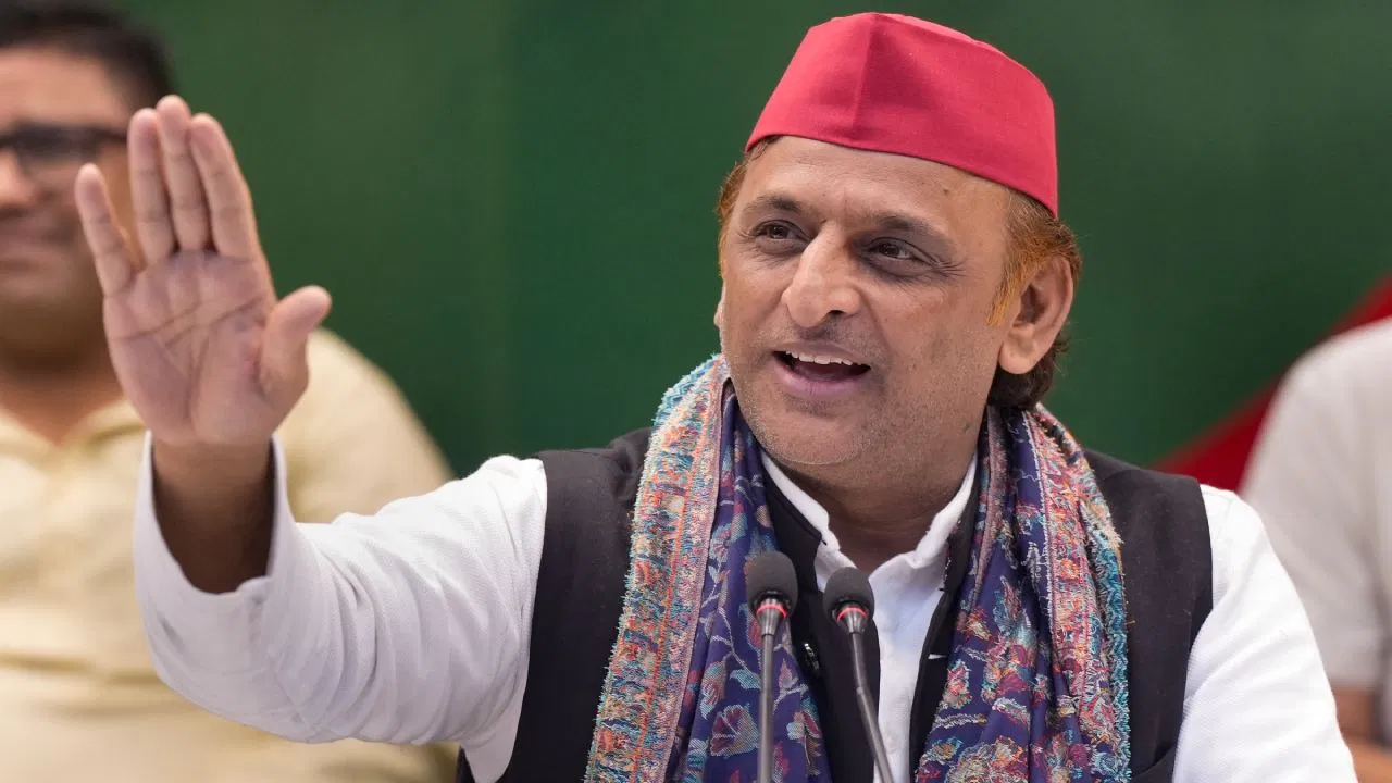 Akhilesh Yadav announcing the 2027 Uttar Pradesh election manifesto release date