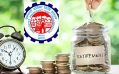 EPFO logo with calendar showing extended deadline for PF return