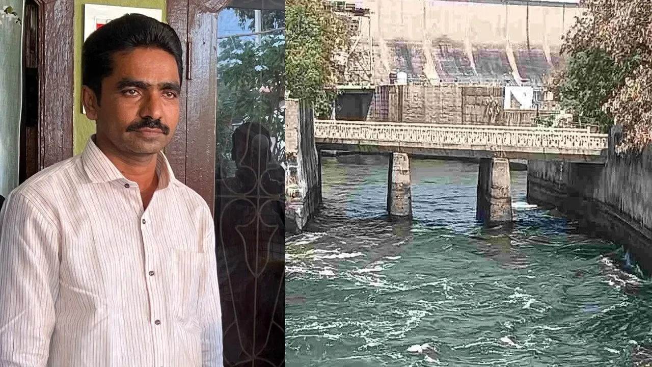 Sagar canal in Khammam district where teacher Venkateshwar Rao committed suicide