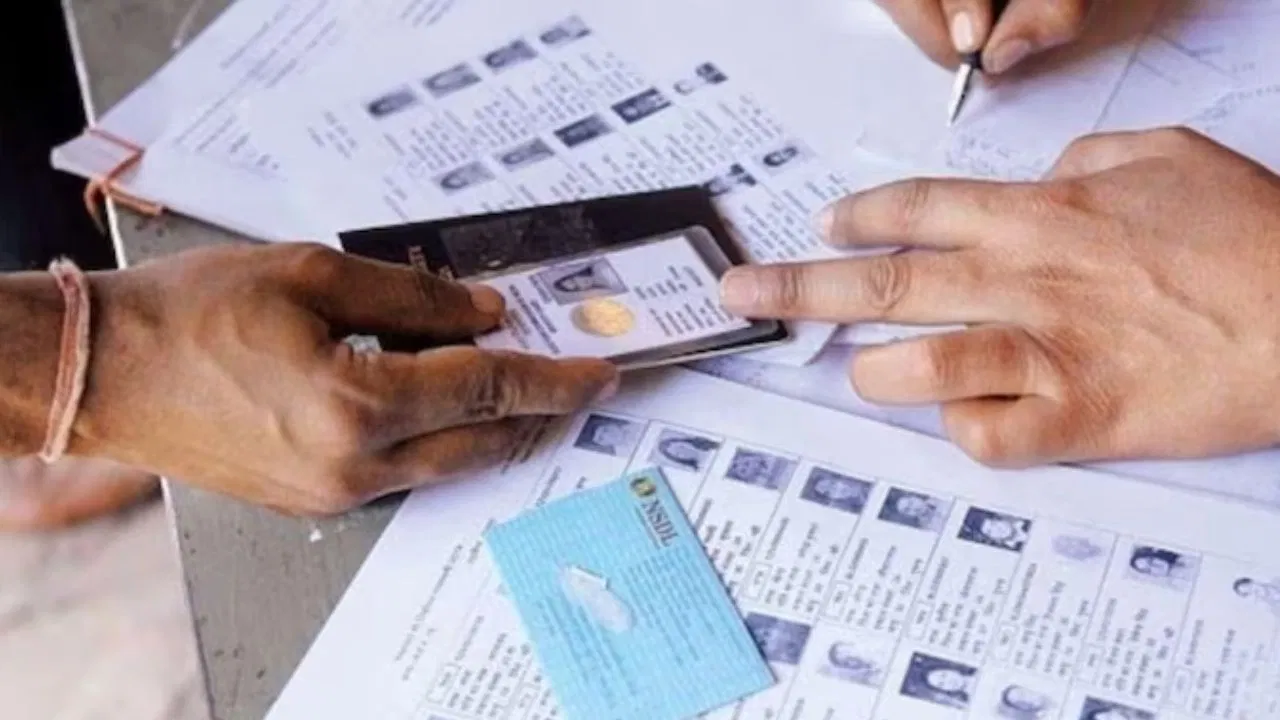 Uttar Pradesh Election Commission official issuing warning on false Form-7 declarations